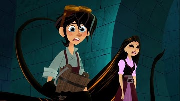 Las Aventuras Enredadas De Rapunzel - Reverse Incantation / Rapunzel Salva A Quirin (Español Latino)