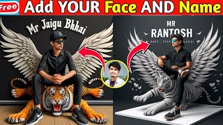How to Create a Social Media Profile Name Art Photo Editing | Bing Image Creator Ai Avater 2024 screenshot 5