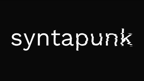Syntapunk 신타펑크 Full live. @syntapunk