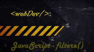 JavaScript #3 Массив перебирающие методы – filter
