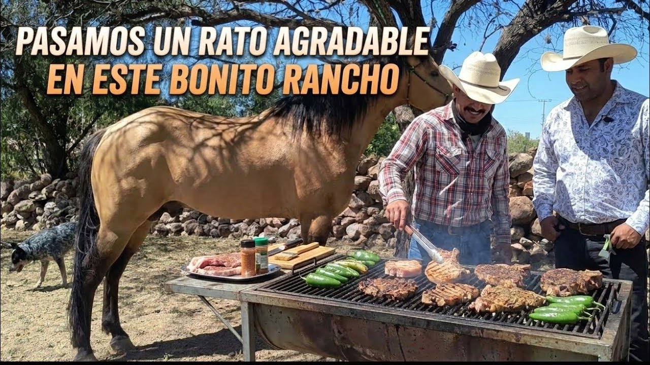 Rancho Las flores donde nació Israel 🏜️🐎