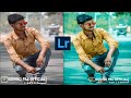 Dark blue moody tone lightroom  govind pal official editor photo editing tutorial with easy steps