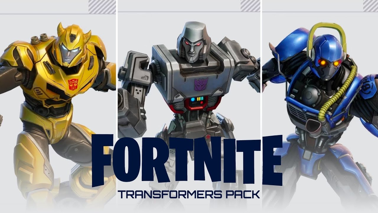 🔴 *NEW* TRANSFORMERS SKINS IN FORTNITE! YouTube
