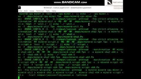 How to mining btc with kali linux