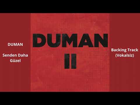 Duman - Senden Daha Güzel | Backing Track (Karaoke)