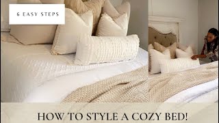 How to Style a Cozy Bed | 6 Easy Steps