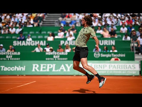 Highlights: Tsitsipas Dispatches Djere In Monte Carlo