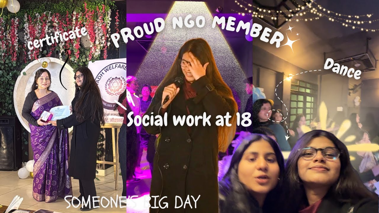 A Day in My Life as an NGO Member❤️| Year’s of Hardwork Celebration🎉  | HWS