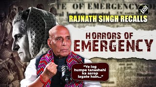 “Wasn’t given parole to see ailing mother” Rajnath Singh recalls horrors of Emergency when jailed