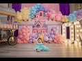 1st Birthday Party Highlight | Ruhani Palta | Princess Theme | Punjabi Songs | Lamborghini | Full HD