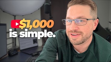 How To Make Your First $1,000 on YouTube