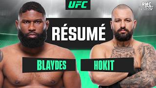 DES IMMENSES CARTOUCHES dans LE COMBAT de la soirée entre Blaydes et Hokit