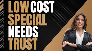 Special Needs Trusts 101: A Cost-Effective Approach
