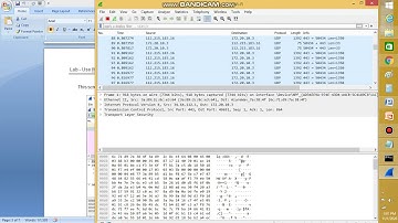 ccna 7.1.6 Lab - Use Wireshark to Examine Ethernet Frames Topology