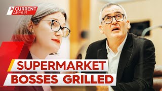 Union backs Senate supermarket boss smackdown | A Current Affair