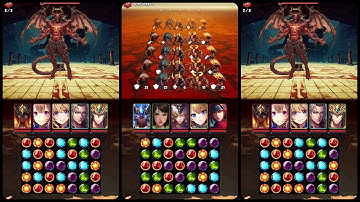 Puzzle & Heroes: Match-3 RPG Game Android Gameplay