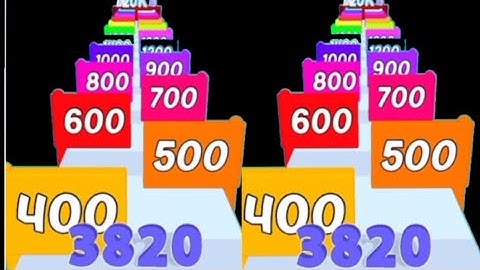 9 Minutes New Recording Math Game-Numner Merge Run Vs Number Master | High Level