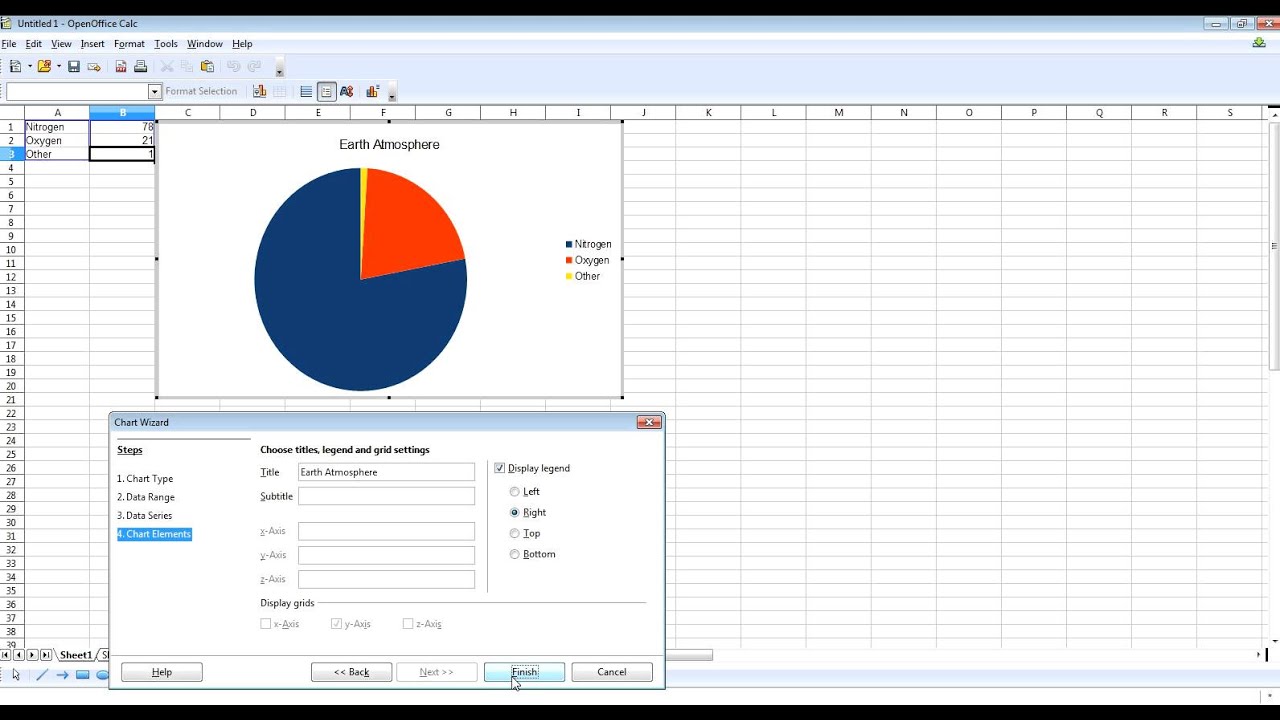 How To Make A Pie Chart In Openoffice