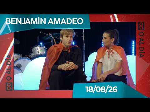 BENJAMÍN AMADEO RELEASED HIS ALBUM "PROMETIERON VOLAR" AND SHARED DETAILS ABOUT HIS UPCOMING TOUR...