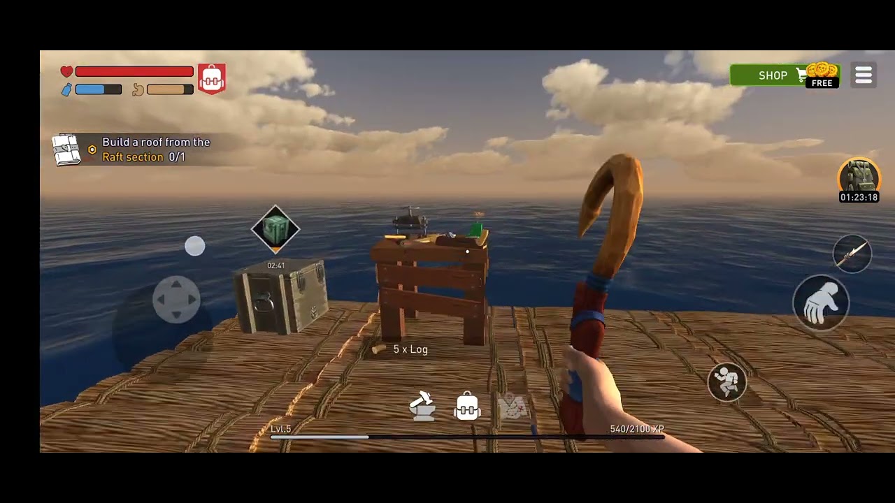 playing raft part 4 - YouTube