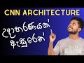 CNN Architecture එක ගැන පියවරෙන් පියවර | Sinhala
