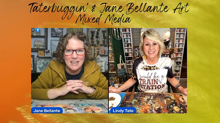 Mixed Media Art Project with Jane Bellante Art