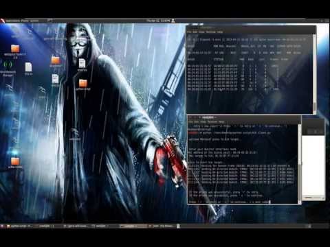 wireless network wep crack python script ver 1.0