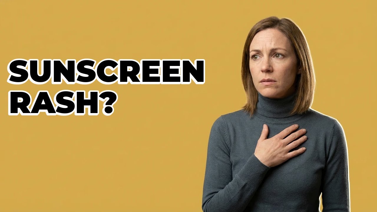 Sunscreen Causing Rash Can Chemical Sunscreens Cause Contact Dermatitis? - YouTube