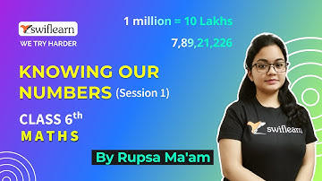 Knowing Our Numbers | Comparing Numbers | Class 6 Maths Online Class | Session 1 - Swiflearn