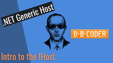 Generic Host in .NET - An Introduction