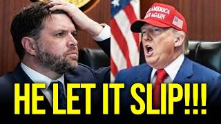 JD Vance Lets it Slip and Exposes Trump
