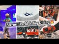 Experienced the Worlds Fastest Roller Coaster &amp; Indoor Skydiving - Abu Dhabi Vlog 03