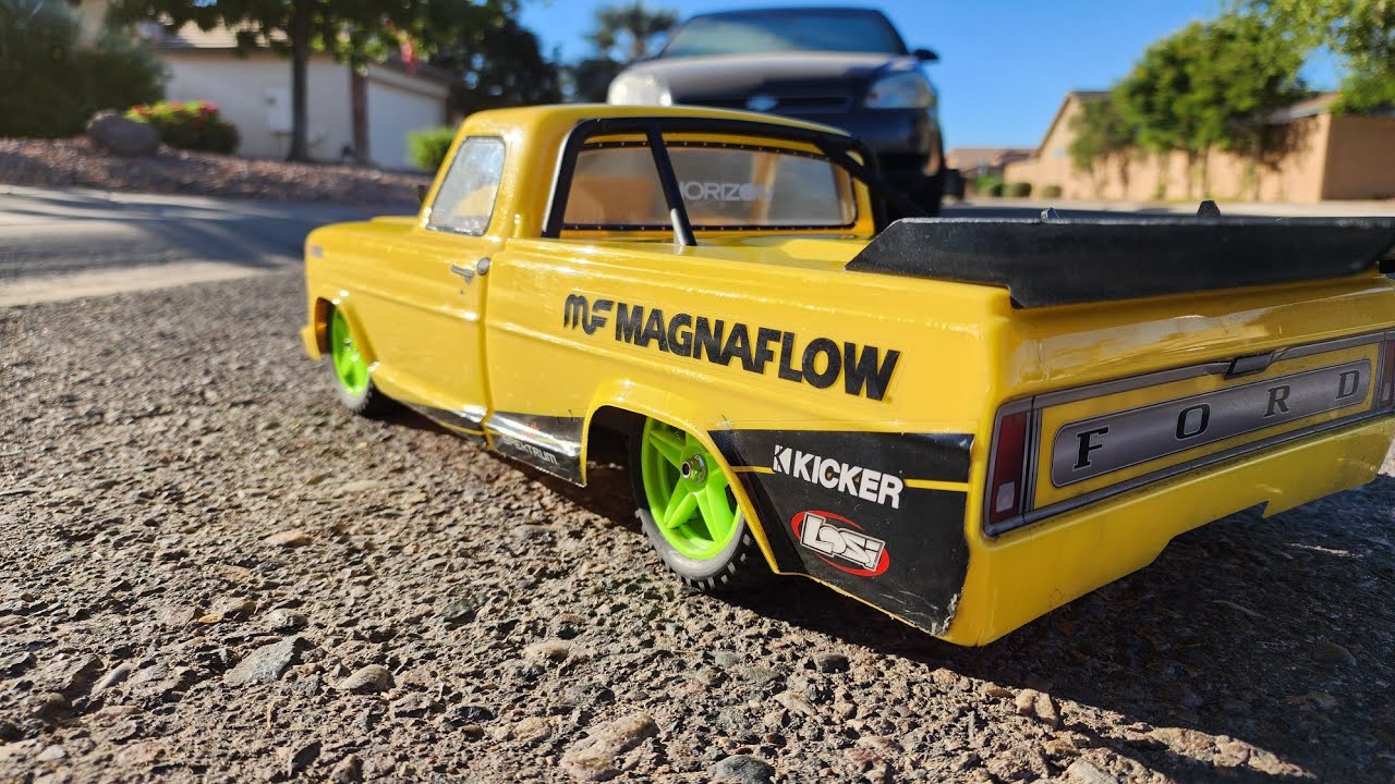 Losi 22s NPRC Drag Truck Street Truck Conversion YouTube