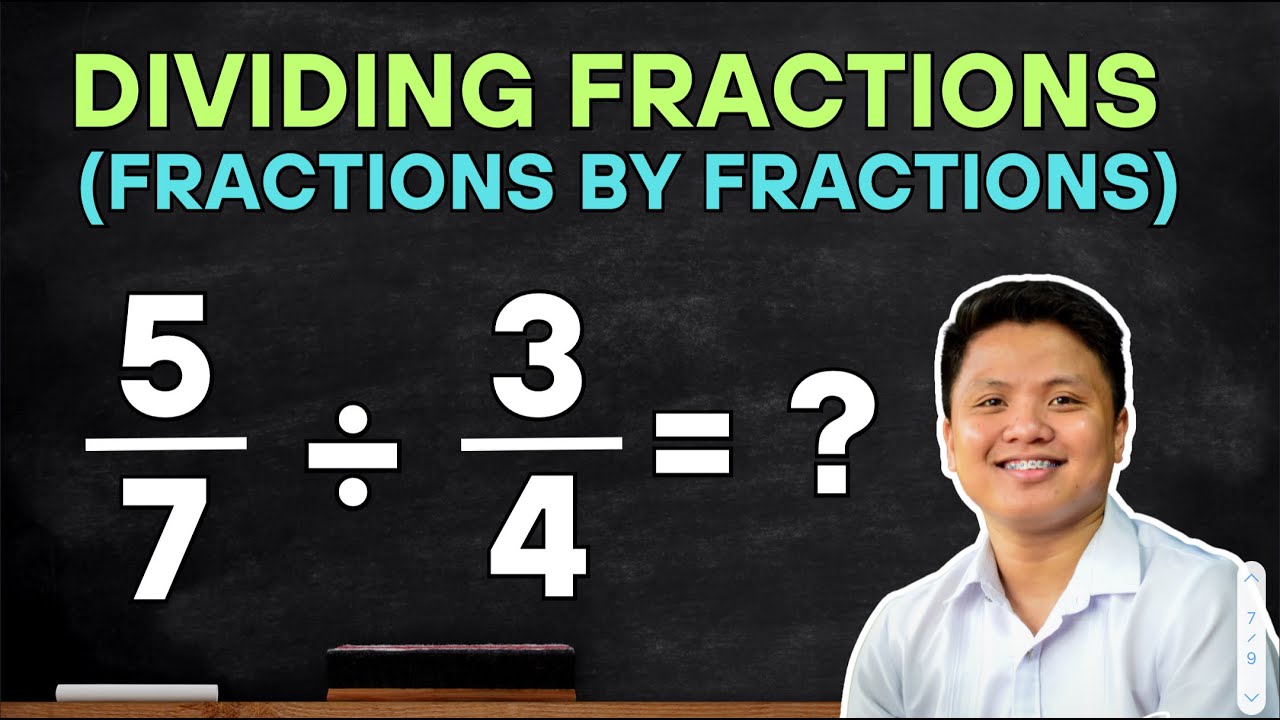 How To Divide Fractions Fraction By A Fraction ProfD YouTube