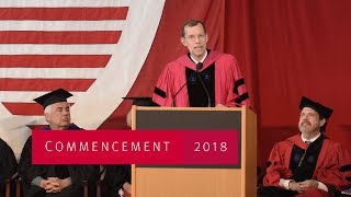 Dean Doug Elmendorf's 2018 Commencement Remarks