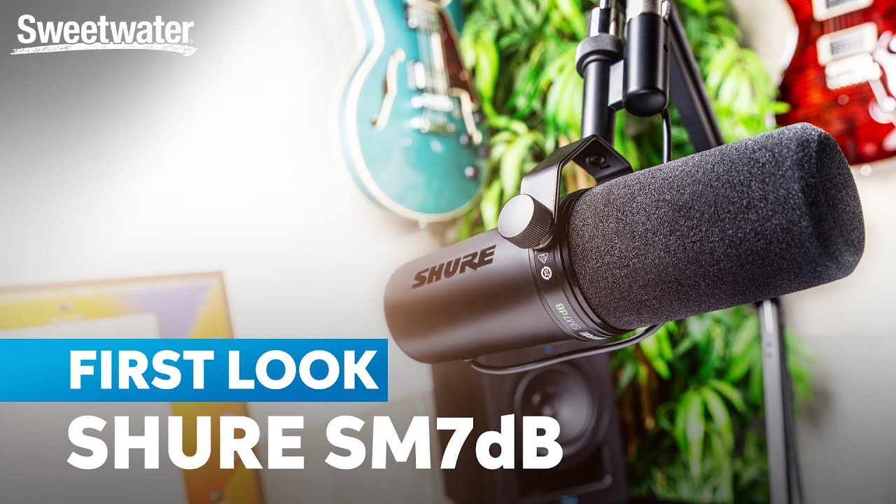 Shure SM7dB: An Iconic Dynamic Mic, Reborn 