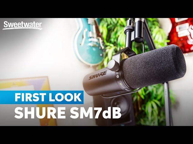 Shure SM7dB, Active Dynamic Microphone