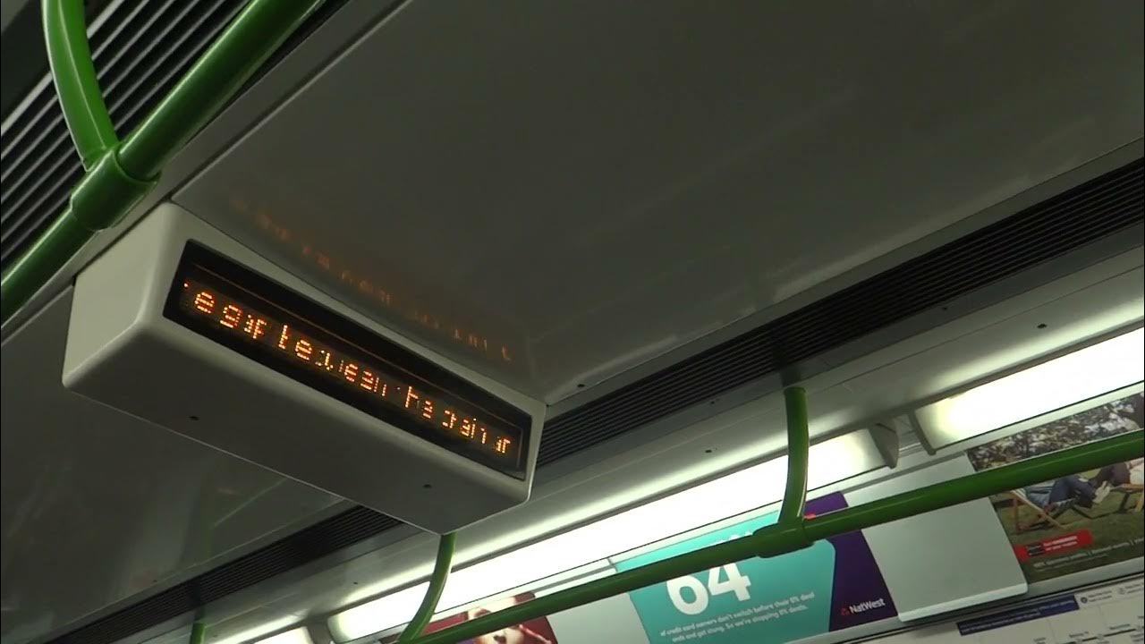 London Underground D78 Stock Aldgate East to Tower Hill (District