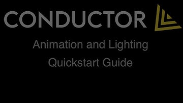 ConductorPro 2.0™ - Animation Quickstart Guide