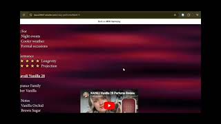 IMS561 | INDIVIDUAL ASSIGNMENT | HOBBY BASED WEBSITE PRESENTATION | CRAZY PERFUME