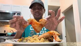 Ditl Of A Truckers Wife Cooking Chicken Wing And Dirty Rice