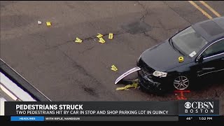 Pedestrians Hit By Car In Quincy Stop & Shop Parking Lot