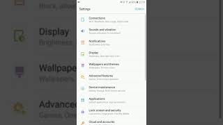 How to enable and disable developer option in Samsung galaxy c7pro by rockstar screenshot 3