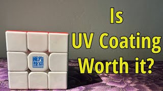 CHEAPEST UV Coaated Speedcube: Moyu RS3M 2020 UV Review