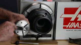 "UPDATE" Mounting the Eagle Workholding Systems Collet Closer & Collet Chuck To A Haas Rotary Table