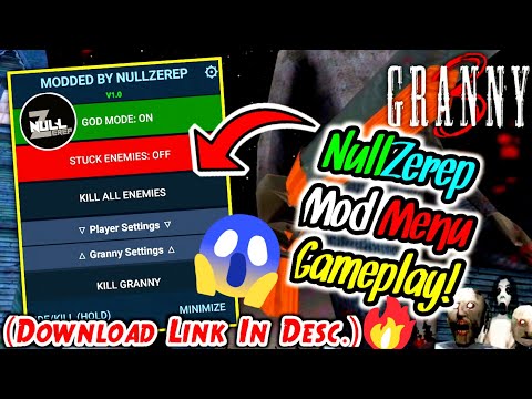 Granny 3 - NullZerep Mod Menu Gameplay!!!