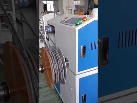 Automatic Wire Meter Counting, Sorting, Cutting, Tube Winding & Coiling Machine 1-16mm, 15kg Capacity