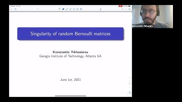Konstantin Tikhomirov (Georgia Tech), Invertibility of random square matrices, 1st June 2021