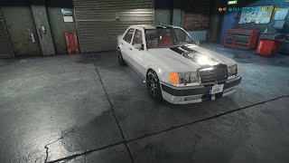 Tuning Mercedesa W124 500E odc. 2-2 / Car Mechanic Simulator 2018 odc 16 by LOFT