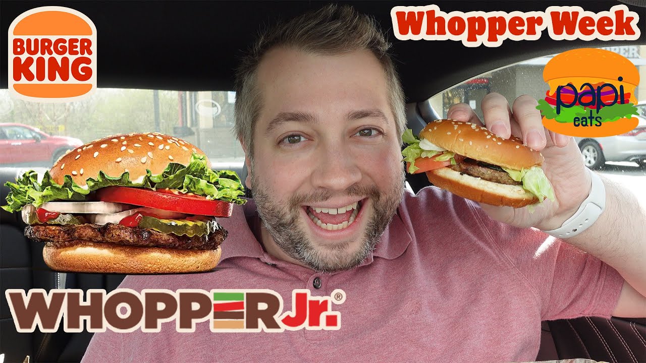 BURGER KING WHOPPER WEEK - Whopper Jr. Review 